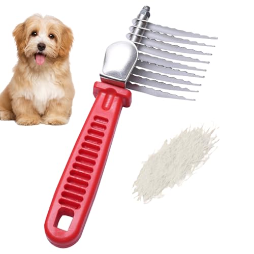 Pettine Delicato per Snodare Nodi per Cani | Pettine Sciogli Grovigli per Nodi del,Accessorio per Eliminare per Gatti e Cani per Famiglie con Animali Domestici