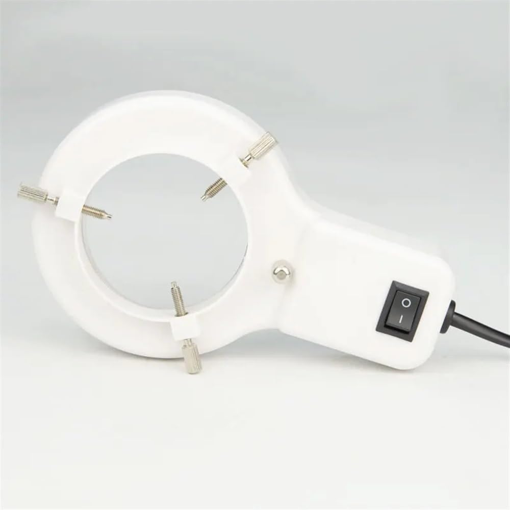 Accessori per microscopio da laboratorio Illuminatori for microscopio 2 PZ/LOTTO Diametro interno 64mm Lampada ad anello fluorescente 8W Luce ad anello fluorescente for illuminazione del microscopio s