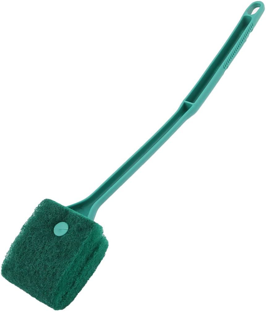 XYWHPGV Strona główna Akwarium Plastikowy uchwyt Gąbka do czyszczenia Szczotka do szorowania Zielony 2szt Green(5b4c1 51949 10472 1e2a6 61321 36d5e