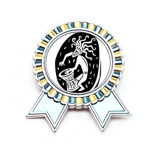 Broche pharaon Égypte ancienne en métal taille M pour vêtement terne