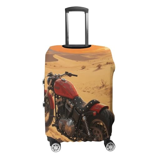 Travel Luggage Cover Elastic Suitcase Protector Anti-Scratch Washable Motorcycle Luggage Sleeve Tsa Approved Carry on Covers Baggage Cover Fits 18-32 Inch Luggages4