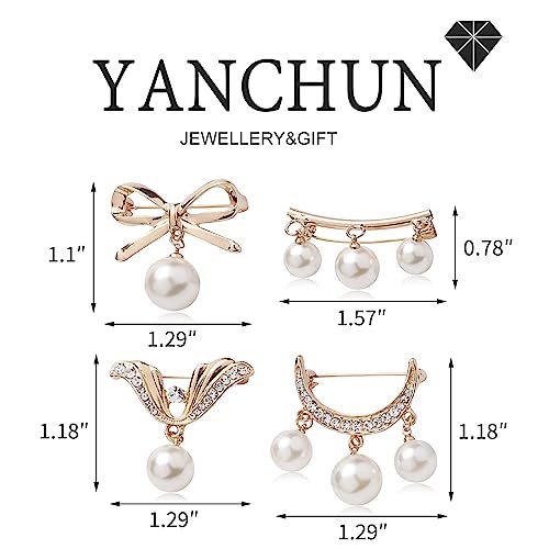 Image of 2 Pcs Scarf Ring Clips for Women Metal Shirt Tightener Cinch Buckle for Silk Scarf Shawl Blouse Sweater T Shirt Clothing Accessories