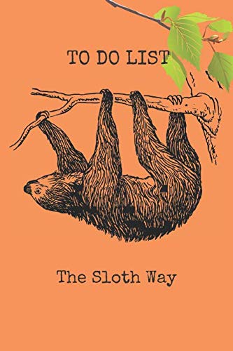 Sloth To Do List Notebook 1797874454 Book Cover