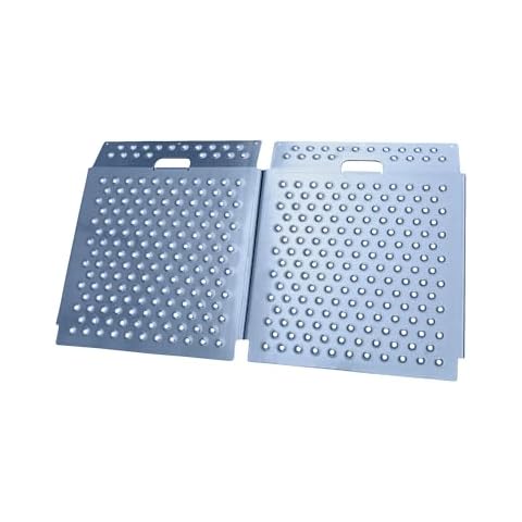 MotoProducts Dual Portable Shed Ramps with Punch Plate Surface & 1,500 lbs. Weight Capacity 2 Pack Sold in Pairs Cover