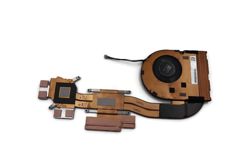 Generic New Genuine Fan Heatsink for Lenovo ThinkPad P15v Gen 3 Type 21D8 21D9 T15p Gen 3 Type 21DA 21DB Fan Heatsink 5H41B77309 5H41B77308 5H41B77313