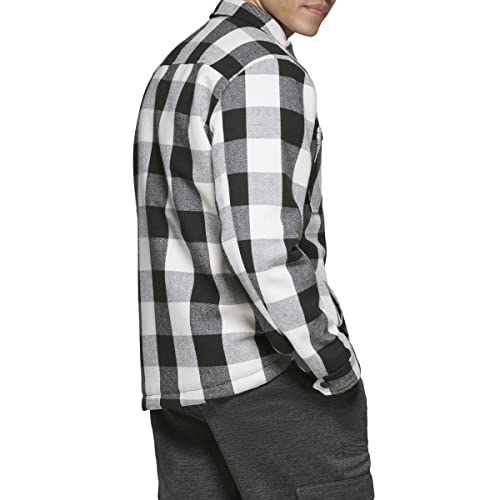 Image of BASS OUTDOOR mens Wool Blend Sherpa Lined Shacket