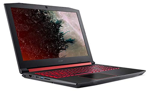 Image of acer Nitro 5 AN515-52 Core i5 8th Gen 8300H Processor 15.6 inch FHD Gaming Laptop (8GB RAM /16 GB Optane /1TB HDD /Windows 10 Home /NVIDIA GeForce GTX Graphics 1050 4GB GDDR5 /Black /2.7kg)