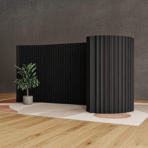 Folding Paper Room Divider, Freestanding Lightweight Privacy Screen Partition Wall
