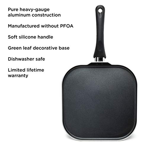 Ecolution Artistry Non-Stick Cookware, 11 Inch, Black #TOP1