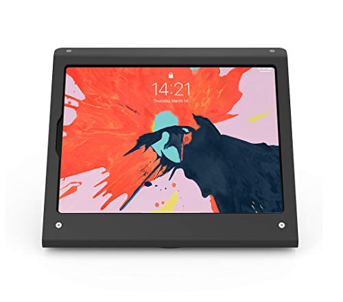 Armourdog - Funda para iPad Pro de 12,9 Pulgadas (con Base giratoria), Color Negro
