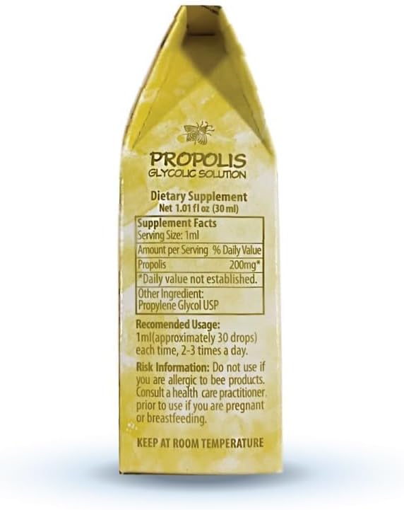 Generic Apiario Silvestre Brazilian Green Bee Propolis Liquid Drop 30ml Glycolic Extract (1 Bottle) - Non-Alchoholic, Wax-Free, Sugar-Free - Image 4