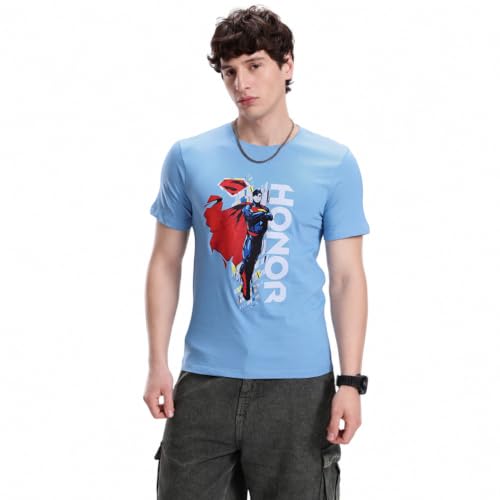 Image of Amazon Brand - INKAST Men Printed Half Sleeve Cotton T Shirt | Regular Fit