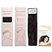 GEXWORLDWIDE GEX Wig Grip Band Flexible Velvet Scarf Head Hair Band Wig Band with Adjustable Fastern (Dark Brown)