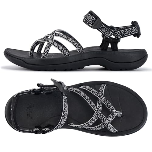 Image of Viakix Women's Walking Sandals - Premium Comfortable Sport Sandals for Outdoors, Travel, Hiking, Beach & Everyday Wear