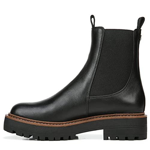 Sam Edelman Women's Laguna Chelsea Boot, Black Leather, 10.5 #TOP5