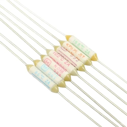 Fusible thermique TF 86 102 115 134 168 degrés EYP2BN099 2A 250V pour protection circuits