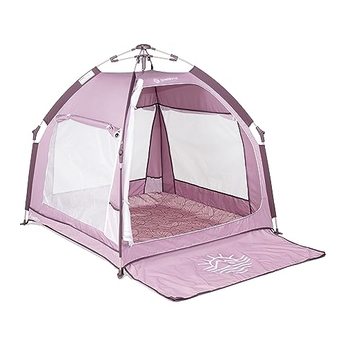 Image of Baby Delight Go with Me Villa Portable Tent and Playard | Kids Tent and Playhouse | Indoor and Outdoor | Canyon Rose