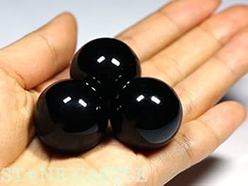 Amazon.co.jp: 【石流通センター】【置き石】丸玉 モリオン(天然