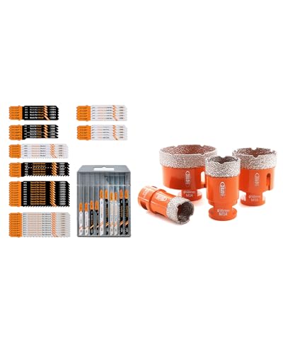 Lames de scie sabre BGTEC et forets diamantés pour percer le carrelage dur