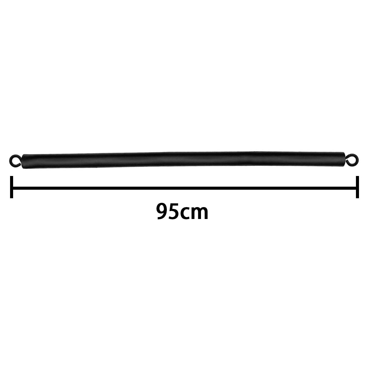 Barra per Fascia di Resistenza, Barra per Pilates Staccabile da 95 cm a 3 sezioni, Barra di Resistenza Resistente con Borsa portaoggetti per Attrezzatura per Allenamento Fitness