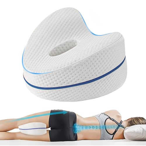 Vertdens Leg Pillow Knee Pillow for Side Sleepers Leg Pillows for Sleeping Knee Cushion for Sleeping Suitable for Relieving Leg Back Knee Pain