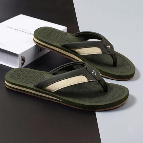 Image of YOHO ArchFlex orthopedic slippers for men | Arch support for pain relief | Soft, Anti-Skid, lightweight | comfortable padded straps flip flops for Everyday