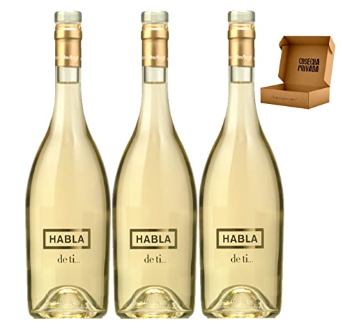 Bodegas Habla - Envío 24h - Mejor Vino de España - Cosecha Privada (3 x Botella 75 cl, Habla de Ti)