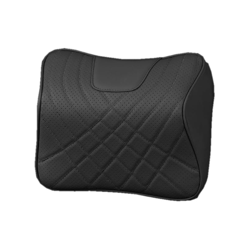 Car Seat Headrest Pillow for BMW 3 Series F30 F31 F35 2016 2017, Ergonomic Car Head Support Car Accessories,1-A Black