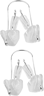 Beaupretty 2 Peças Clipe De Nariz Para Cima Alisador De Ponte De Nariz Clipe De Levantamento De Nariz Clipe De Ponte De Nariz Clipe De Modelagem De Nariz Uso Diário Dispositivo De