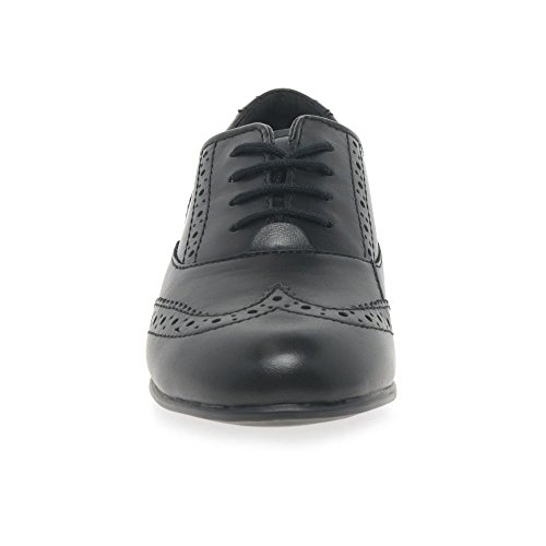 Angry Angels Matilda Senior Girls School Shoes 8 Black Wide4
