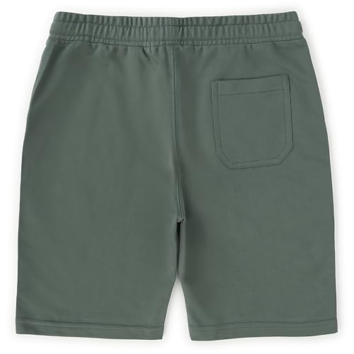 Image of Alan Jones Clothing Boys Casual Bermuda Shorts | Placement Print | French Terry | Regular Fit | Drawstring Closure | Age 5-16 Years | Lounge & Casual Wear