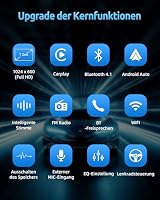 ESSGOO 4+64G 2 DIN Bluetooth Autoradio mit Wireless Carplay & Android Auto – Ansicht 7