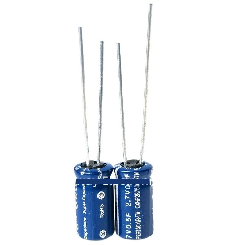 2PCS Electrolytic Capacitor R-Type 2.7V40F 12.5X46MM