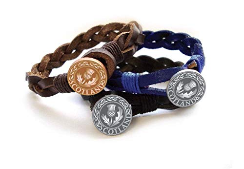 FANCYTHAT and SCIFI PLANET Woven Leather Bracelets (1 Supplied)