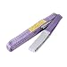 Aexit 5Ft Length Chain & Rope Fittings 3cm Width Eye to Eye Polyester Web Lifting Tow Wire Rope Clips Strap Purple
