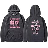 kueodao Sudadera con Capucha De Manga Larga con Estampado De Nombre, Sudadera con Capucha De Moda, Sudaderas De Apoyo For Conciertos For Hombres Y Mujeres(Dark Gray-Thick,M)