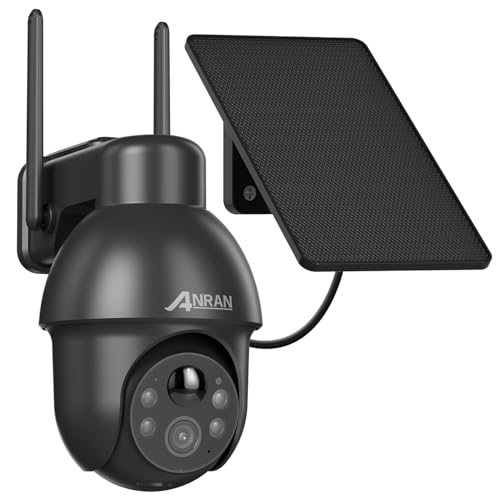 ANRAN 防犯カメラ 屋外 ソーラー AR-W604