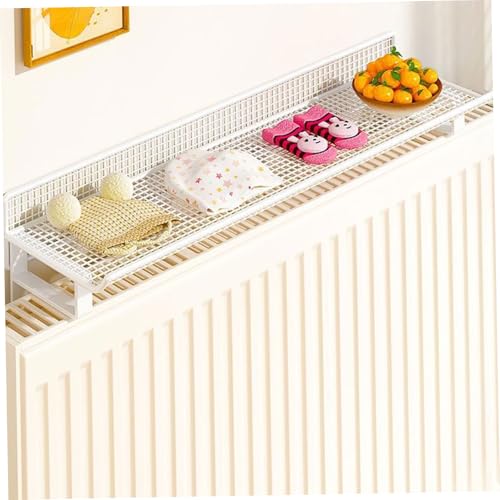 Étagère de couverture radiateur sans perçage pour mur intact - 8
