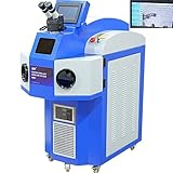 WTTTOOLS Jewelry Laser Welder 200W (0.874mW) Laser Welding Machine for Jewelry with CCD 60J Laser Soldering Machine 220V/380V Spot Welding Machine Class 2 for Jewellery Repairs 24K Gold Silver