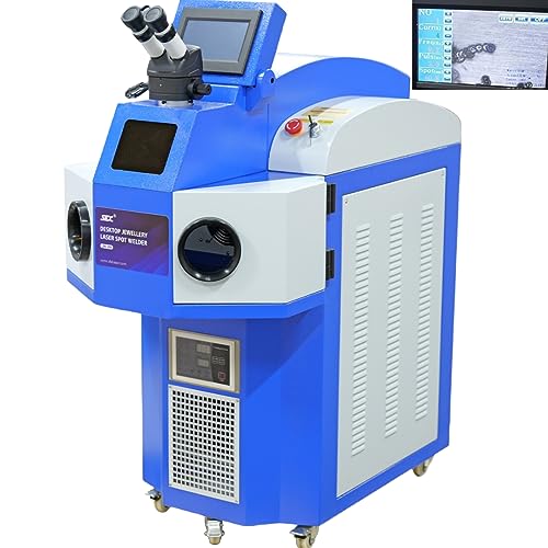 Image of Jewelry Laser Welder 200W (0.874mW) Laser Welding Machine for Jewelry with CCD 60J Laser Soldering Machine 220V /380V Spot Welding Machine Class 2 for Jewellery Repairs 24K Gold Silver