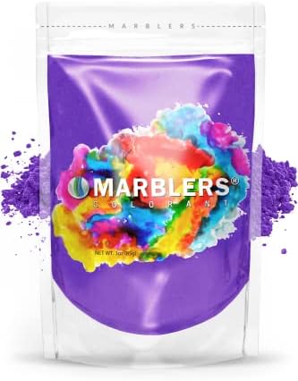 MARBLERS Mica Powder Colourant 85g [True Black] | Pearlescent Pigment | Tint | Pure Mica Powder for Resin, Cosmetics, Bath Bomb, Arts & Crafts | Dye | Non-Toxic |