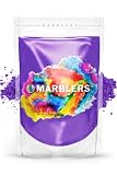 MARBLERS Cosmetic Grade Natural Mica Powder [Bright Violet] 3oz (85g) | Pearlescent Pigment | Dye |