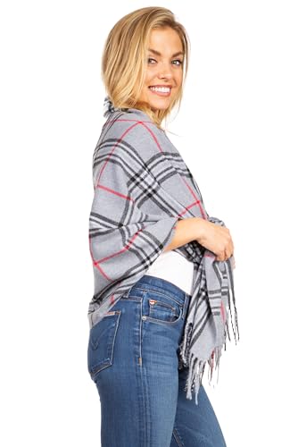 Sakkas Martinna Women's Winter Warm Super Soft and Light Pattern Shawl Scarf Wrap4