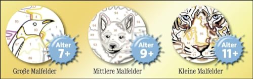 Ravensburger Malen nach Zahlen 28028 - Pferdetraum Kinder ab 9 Jahren (Packung mit 2) – Ansicht 4
