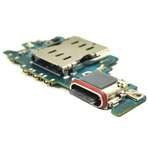 Image of Galaxy S21 FE 5G USB Charging Port Flex Cable Replacement SM-G990U Type C Charger Dock Board Flex Cable Connector for Samsung S21 FE G990U1 Port Flex Cable Repair Part with Tools (SM-G990U)