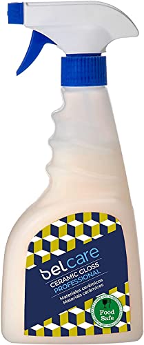 BELCARE   Abrillantador para Encimeras, para Superficies de Cerámica, Dekton y Neolith, Producto para Limpiar, Pulir, Quita Manchas, Efecto Brillo, 500 ml