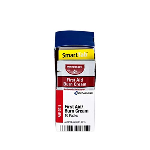 First Aid Only FAE-7011 SmartCompliance Refill Burn Cream Packets, 10 Count