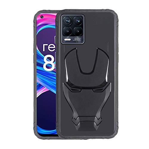 VIDO 3D Iron Man Avengers Back Case Cover | 360 Degree Protection | Shock Proof | Screen & Camera Protection | Soft Silicon Rubberised Back Cover for Realme 8 Pro/Realme 8 (B091PY7KWX) Amazon Price History, Amazon Price Tracker