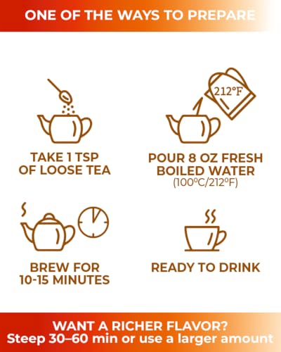 Image of 4 oz. Sea Buckthorn Berry Herbal Tea (Hippophae rhamnoides) - 113g Dried Sea Buckthorn Berries Te de Espino Amarillo