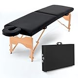 Maca Portátil Dobrável Estética Standard 300kg Preto